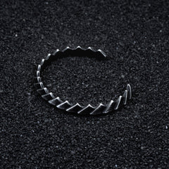 Molten Bracelet - Aged Black