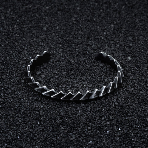 Molten Bracelet - Aged Black